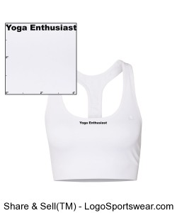 Yoga Enthusiast Sports Bra Design Zoom