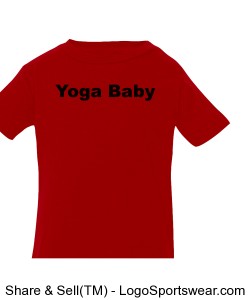Yoga Baby T-Shirt Design Zoom
